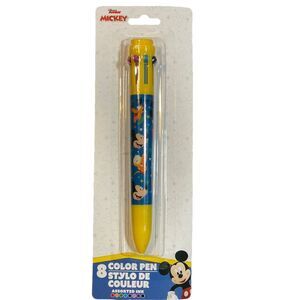 Walt Disney . Mickey Mouse 8 Color Retractable Pen‎ - NEW 2024